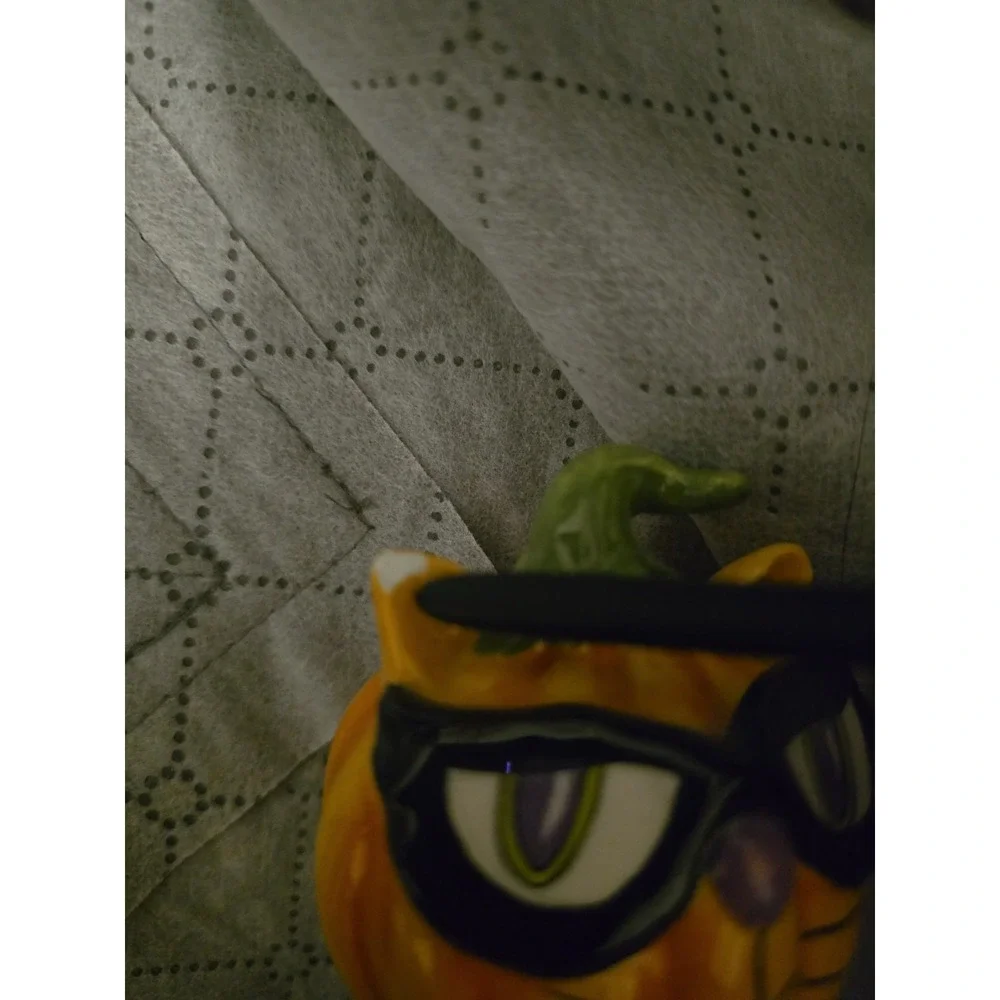 Cracker Barrel Halloween Salt & Pepper Shakers Pumpkins Cat Owl Face Stackable